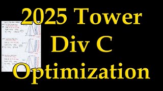 2025 Science Olympiad Tower Div C Optimization [upl. by Eidna608]