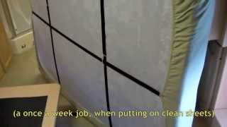 HowTo Make a Fitted Sheet Fit An RV Mattress [upl. by Churchill725]