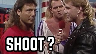 SHAWN MICHAELS SHOOTS ON MARTY JANNETTY REAL LIFE FIGHT [upl. by Wiburg]