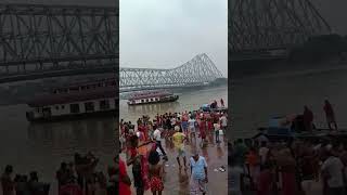 Kolkata Howrah bridge ♥️🙏 [upl. by Godber438]