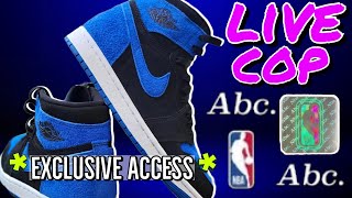 Jordan 1 Royal Reimagined l Advisary Board Crystal x NBA Live Cop [upl. by Puduns]