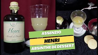 Assenzio Henri  Absinthe de Dessert italiano di Christian Pascolutti [upl. by Yelyab]