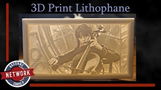 ChrisP 3D Print Lithophane [upl. by Macegan187]