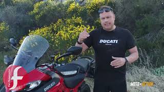 DUCATI MULTISTRADA V2 Test Ride Review Moto in Action [upl. by Verger827]