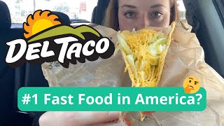 Is Del Taco the 1 Fast Food Spot in America  Del Taco Food Review and Mukbang  First time trying [upl. by Newsom]