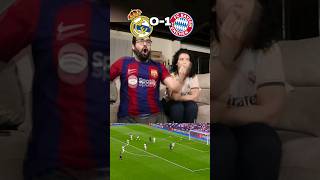 HINCHA DEL BARÇA REACCIONA AL GOL DAVIES 01 AL MADRID CON MI MUJER MADRIDISTA ItziarconZ [upl. by Eissoj]