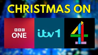 CHRISTMAS ON THE BBC ITV amp C4  Christmas TV Schedules [upl. by Aynat]