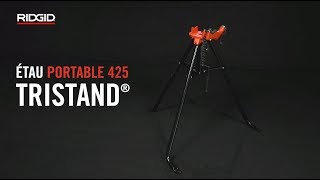 RIDGID Étaux portable 425 TRISTAND [upl. by Nanis]