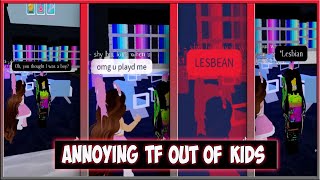 Christinerblx Annoying Tf Out Of Kids On Royale High Roblox Tiktok Compilation 17 [upl. by Ltsyrk337]