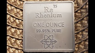 RheniumOne of the rarest metals on Earth [upl. by Dominick793]