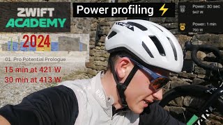 TomLeeCycling  Week 54 Power profiling and Zwift Academy 2024 [upl. by Brandes]