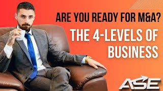 From Startup to MampA Navigating the 4 Levels of Business [upl. by Rediah]