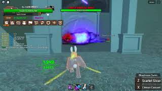 King Legacy Roblox  Fought against Bushido Ape  Tried To Solo Saber Boss  3rd Sea [upl. by Moody]