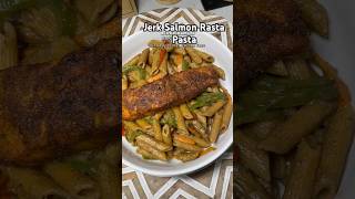 Jerk Salmon Rasta Pasta [upl. by Casabonne496]