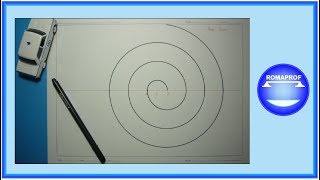 COSTRUZIONE DI UNA SPIRALE A DUE CENTRI 357 [upl. by Syxela]