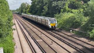 Thameslink Class 700 Train at Bromley London [upl. by Bollen]