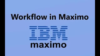 MR Workflow Example in Maximo [upl. by Ahseat]