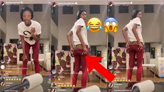 Nicole Tv Kayla Nicole SHOWS HER CAKE 🍑 ON IG LIVE 😂😱 AND EXPLAINS WHY SHE’S LEAVING YT FOR GOOD😕 [upl. by Hiram]