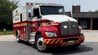 Lynchburg Medic 1 Responding May 2023 [upl. by Adnuhsat]