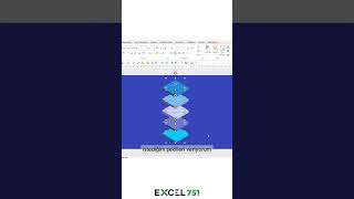 PowerPoint  Katmanlı İnfografik Sunumu Nasıl Yapılır  excel751 powerpooint [upl. by Itsym]