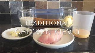 Traditional Chicken Kiev recipe amp cook with me [upl. by Prichard]