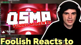 Foolish Reacts to QSMP PURGATORY FUNNY MOMENTS [upl. by Einitsed]