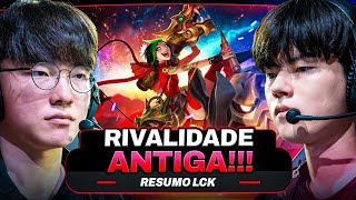 RESUMO LCK T1 x KT  A RIVALIDADE TELECOM WARS  ILHA DAS LENDAS [upl. by Hannad]