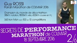 La gestion du mental  entrainement et préparation physique course à pied Guy Rossi marathon Colmar [upl. by Bettine414]