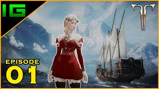 My First Look At Lost Ark  Mage Sorceress  Gameplay Walkthrough  Part 1 [upl. by Fachan]