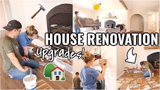 FIREPLACE UPGRADE🏠 MAJOR RENOVATION OF OUR ARIZONA FIXER UPPER Episode 11 [upl. by Micheal]