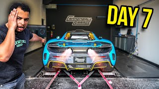 Rebuilding And Heavily Modifying My Blown 100K McLaren 675LT Engine In 7 Days [upl. by Eikcaj]