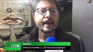 Spari da Poppella sit in di solidarietà [upl. by Inar263]