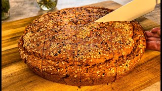 Das BESTE Brot ohne Mehl  Linsenbrot  Glutenfreies Brot  Diät Brot  Rezept  123 [upl. by Oramlub65]