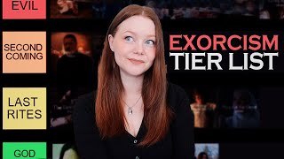 Ranking EXORCISM Horror Movies TIER LIST [upl. by Jodoin]