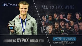 Xyp9x  13 1vX wins at IEM Katowice 2017 [upl. by Ralina562]