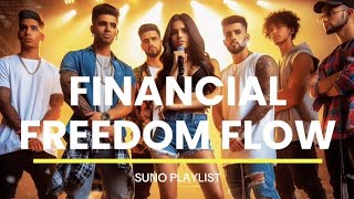 Financial Freedom Flow  Suno Playlist  Lyrics Video [upl. by Lawrenson]