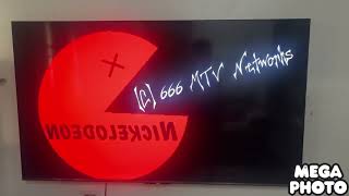 noedolekciN Dead Pacman Logo On TV On MegaPhoto [upl. by Waverley]