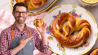 Soft Pretzel Recipe [upl. by Adlee]