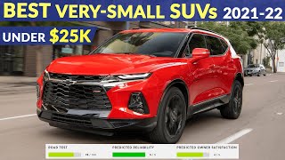 Best Subcompact SUVs Under 25K  Per Consumer Reports [upl. by Gnim246]