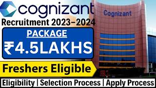 Cognizant Recruitment 2024  Cognizant OFF Campus Drive For 2024  2023 Batch Hiring [upl. by Enaelem]