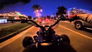 Yamaha Banshee 350 Pro Circuit at Night GoPro Onboard 2 [upl. by Blinnie]