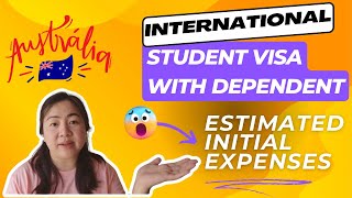 Magkano magstudent visa with dependents 2024 [upl. by Eveam]