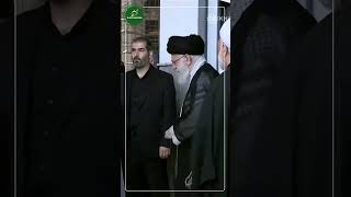 📹 The moment when Imam Khamenei entred the Imam Khomeini r Musalla to attend Friday Prayer prayer [upl. by Oinesra556]