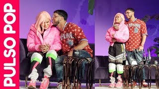 ANUEL AA revela como se enamoro e hizo novio de KAROL G 😍  LATIN MUSIC WEEK [upl. by Dusa]