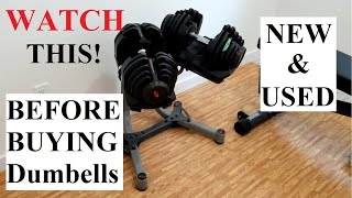 BEFORE Buying Adjustable Dumbbells New and Used WATCH THIS VIDEO Bowflex 1090 Demo sample [upl. by Knowles]