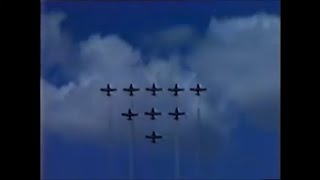 Stockton Air ShowThe Snowbirds 1990 [upl. by Nirro]