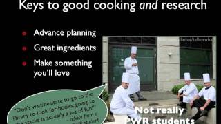 Research is Like Cooking [upl. by Pascia52]