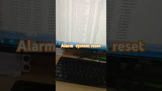 Alarm system reset [upl. by Yatnuahs]