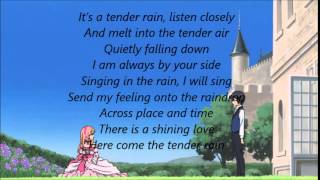 Soredemo Sekai wa UtsukushiiTender Rain full version in English Lyrics [upl. by Buckden]