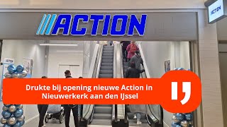 In de rij voor de nieuwe Action in Nieuwerkerk aan den IJssel [upl. by Prober]